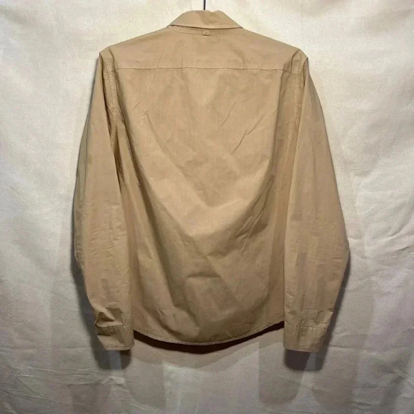 Alex Mill | Mill Cotton Poplin LS Button Down - Sand / Sz S - Picture 6 of 9